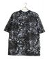 TOGA VIRILIS (トーガ ビリリース) マーブルジャージーTシャツ ネイビー サイズ:46 未使用品：10800円