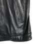 中古・古着 NOLLEY'S (ノーリーズ) ラムレザーライダースジャケット ブラック サイズ:L：9800円