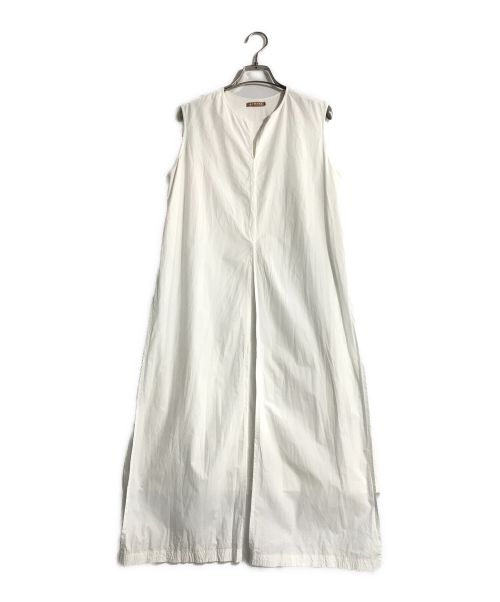 NEHERA（ネヘラ）NEHERA (ネヘラ) ノースリーブワンピース ホワイト サイズ:34の古着・服飾アイテム