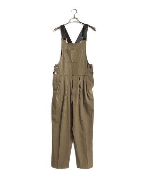 NEAT（ニート）NEAT (ニート) ウールギャバオーバーオール ブラウン サイズ:Sの古着・服飾アイテム