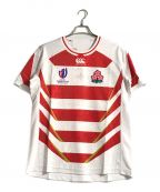 Canterburyカンタベリー）の古着「ラグビーワールドカップ2023 Tシャツ」｜ホワイト×レッド