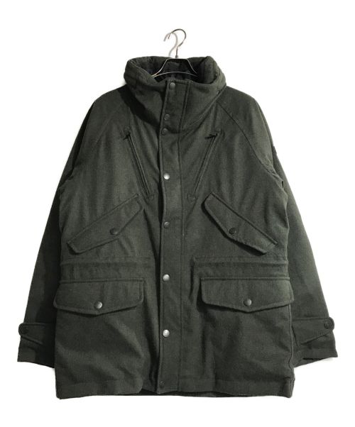 AIGLE（エーグル）AIGLE (エーグル) スタンドカラー中綿ジャケット グリーン サイズ:XLの古着・服飾アイテム