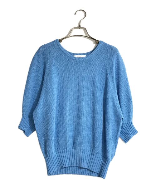 ANAYI（アナイ）ANAYI (アナイ) ワシカノコドルマンスリーブプルオーバー ブルー ブルー サイズ:38の古着・服飾アイテム