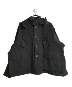 DAIWA PIER39ダイワ ピア39）の古着「テックカナディアンファティーグジャケット」｜ブラック