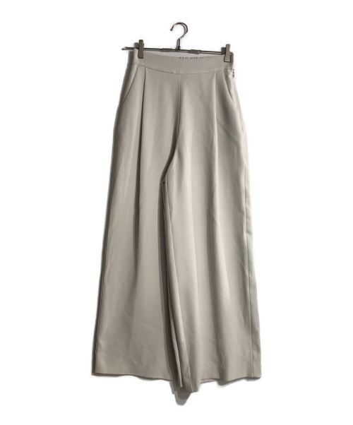 SOEJU（ソージュ）SOEJU (ソージュ) タックワイドパンツ グレー サイズ:Mの古着・服飾アイテム