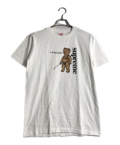 SUPREME（シュプリーム）SUPREME (シュプリーム) ノットソーリーTシャツ ホワイト サイズ:Sの古着・服飾アイテム