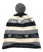 Christian Diorクリスチャン ディオール）の古着「ニット帽」｜ブラック