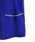 中古・古着 Yves Saint Laurent (イヴサンローラン) 金釦ウールカーディガン ブルー サイズ:M：5800円