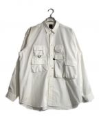 DAIWA PIER39ダイワ ピア39）の古着「テックアングラーズシャツ」｜ホワイト