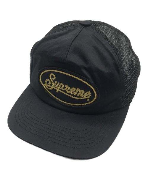 SUPREME（シュプリーム）Supreme (シュプリーム) メッシュキャップ ブラックの古着・服飾アイテム
