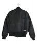 uniform experiment (ユニフォームエクスペリメント) パッチワークMA-1ジャケット ブラック サイズ:3：19800円