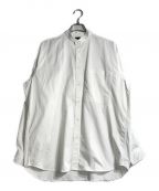 DAIWA PIER39ダイワ ピア39）の古着「バンドカラーシャツ」｜ホワイト