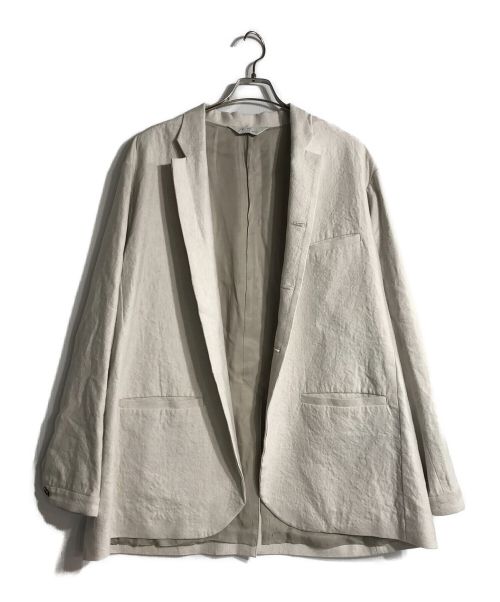 ANCELLM（アンセルム）ANCELLM (アンセルム) テーラードジャケット ベージュ サイズ:1の古着・服飾アイテム