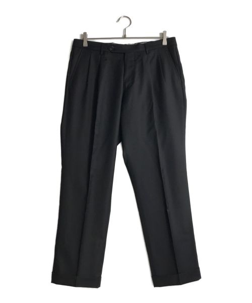 BERWICH（ベルウィッチ）BERWICH (ベルウィッチ) ２タックパンツ ブラック サイズ:48の古着・服飾アイテム