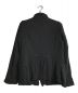 BLACK COMME des GARCONS (ブラック コムデギャルソン) 縮絨ジャケット ブラック サイズ:M：29800円