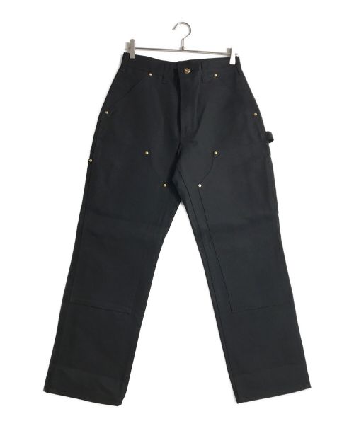 CarHartt（カーハート）CarHartt (カーハート) ルーズフィット ダブルニー ペインターパンツ ブラック サイズ:78.5cm (W31)の古着・服飾アイテム