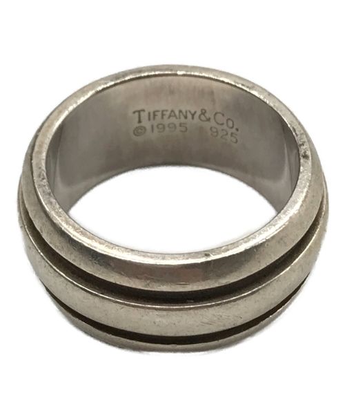 TIFFANY & Co.（ティファニー）TIFFANY & Co. (ティファニー) ダブルラインリング サイズ:10号の古着・服飾アイテム