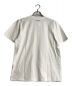 sacai (サカイ) KAWS (カウズ) ロゴ プリント Tシャツ ホワイト サイズ:2：8000円
