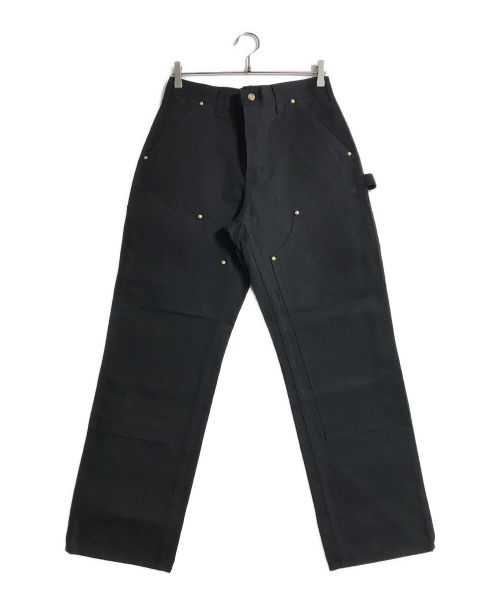 CarHartt（カーハート）CarHartt (カーハート) ルーズフィット ダブルニー ペインターパンツ ブラック サイズ:76cm (W30)の古着・服飾アイテム