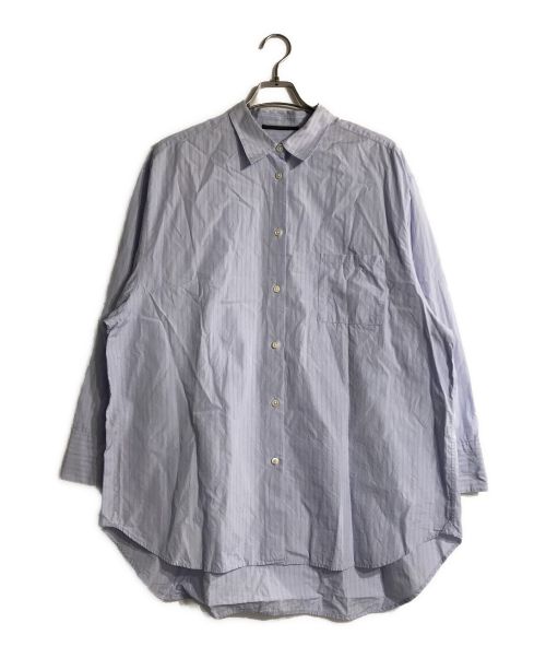 AP STUDIO（エーピーストゥディオ）AP STUDIO (エーピーストゥディオ) オリジナルストライプシャツ ブルー サイズ:FREEの古着・服飾アイテム