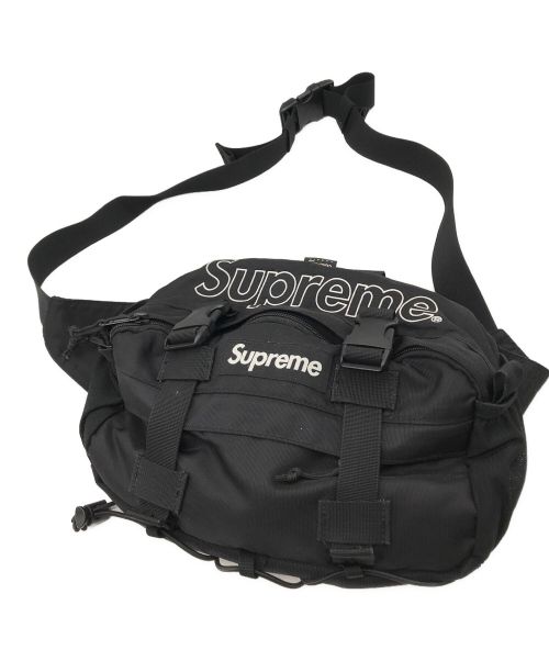 SUPREME（シュプリーム）Supreme (シュプリーム) ウエストバッグ ブラックの古着・服飾アイテム