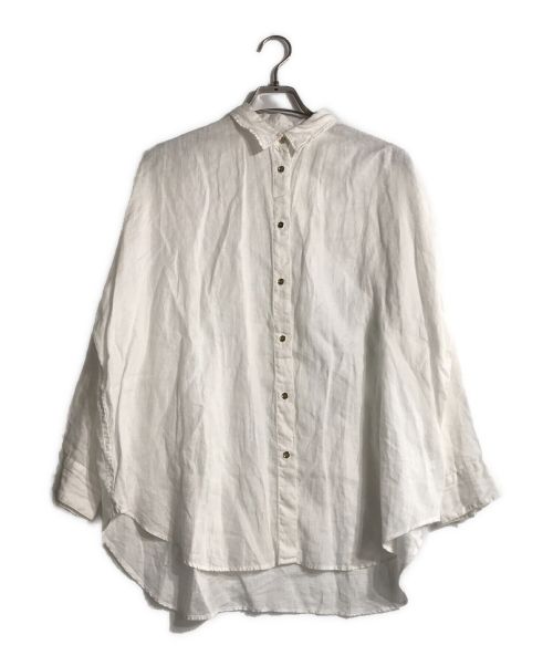 Spick and Span（スピックアンドスパン）Spick and Span (スピックアンドスパン) リネンビッグシャツ ホワイト サイズ:FREEの古着・服飾アイテム