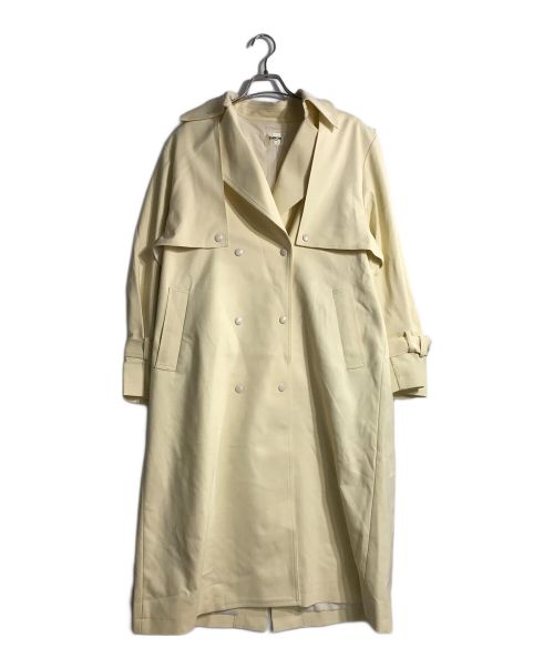 THROW（スロー）THROW (スロー) TRENCH コート アイボリー サイズ:FREEの古着・服飾アイテム