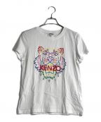 KENZOケンゾー）の古着「TIGER ロゴ Tシャツ」｜ホワイト