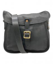 SLOW (スロウ) レザーショルダーバッグ ブラック