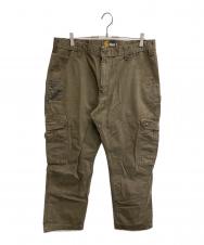 CarHartt (カーハート) ダブルニーカーゴパンツ ブラウン サイズ:W38×L30