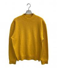 Aime Leon Dore (エメ レオン ドレ) モックネックニット マスタード サイズ:XL