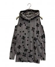 Hysteric Glamour (ヒステリックグラマー) デザインパーカー グレー サイズ:FREE