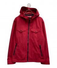LEVI'S (リーバイス) Hooded Waterproof Arctic Cloth Rain レッド サイズ:L