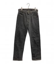 LEVI'S (リーバイス) 先染め501ブラックデニムパンツ ブラック サイズ:W30/L30