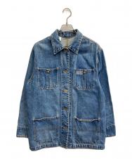 RALPH LAUREN JEANS (ラルフローレンジーンズ) デニムカバーオール インディゴ サイズ:M