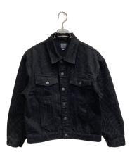 earl skateboards (アール スケートボード) BLACK 13OZ DENIM JK ブラック サイズ:S