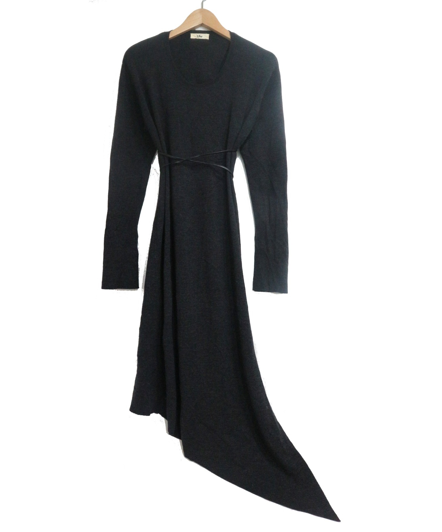 中古 古着通販 Uhr ウーア オールニードルズバックオープンニットワンピース グレー サイズ 表記無し All Needles Back Open Knit ブランド 古着通販 トレファク公式 Trefac Fashion