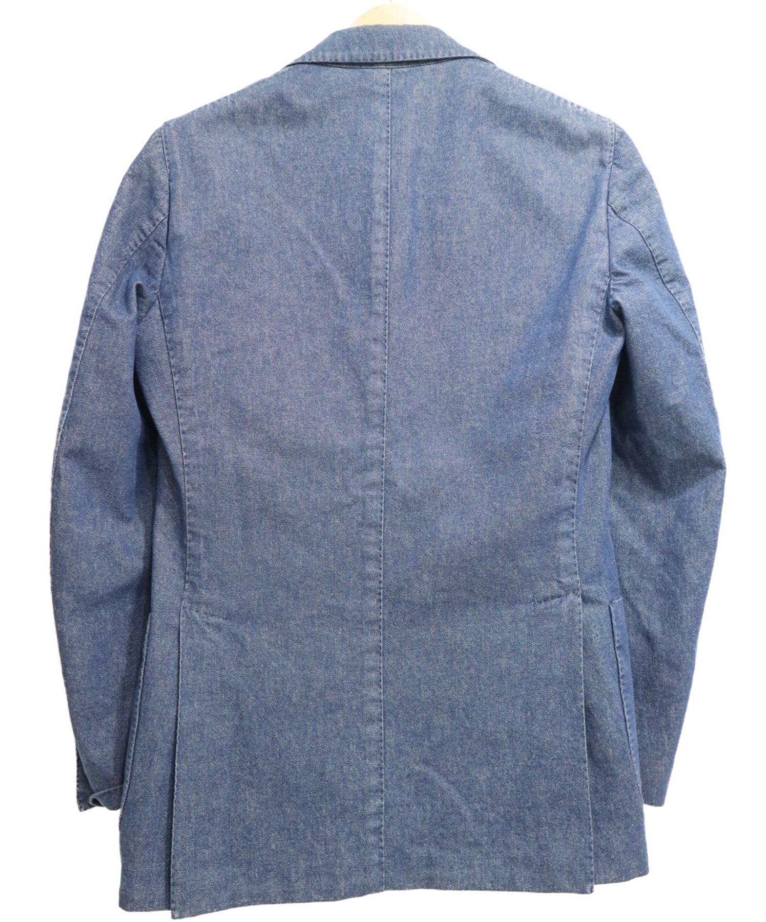 LARDINI (ラルディーニ) デニム3Bテーラードジャケット ブルー サイズ:42