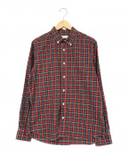 INDIVIDUALIZED SHIRTS（インディビジュアライズドシャツ）の古着「チェックシャツ」｜レッド