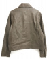 MOTOMACHI Zelal (モトマチゼラール) ラムレザージャケット ブラウン サイズ:SIZE　9AR：4800円
