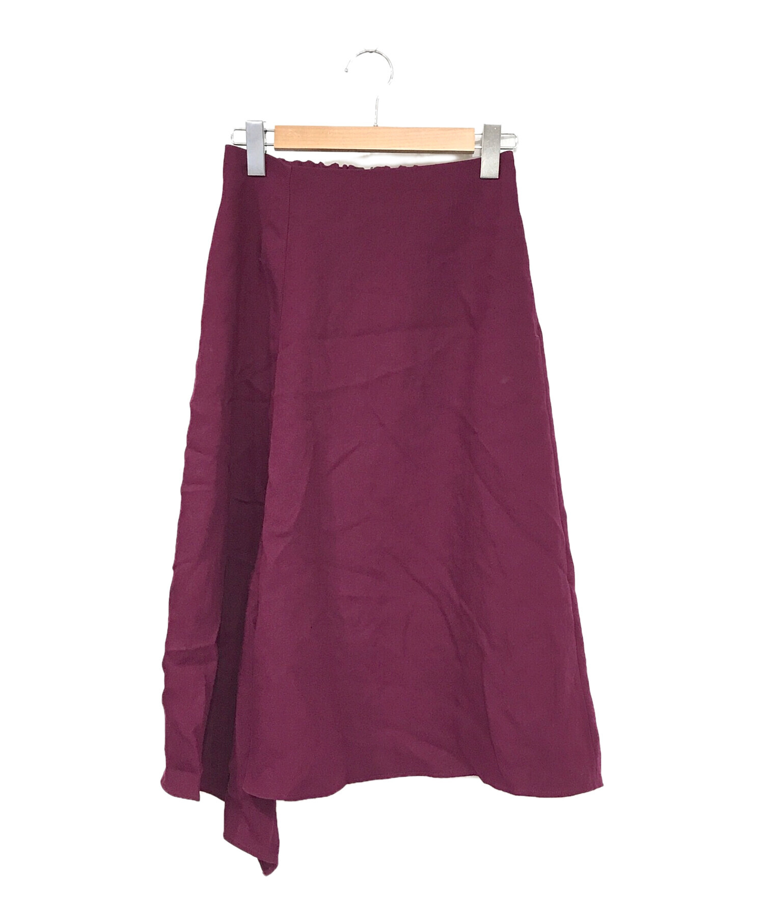 中古 古着通販 Maglie Par Ef De マーリエパーエフデ フレアスカート ワインレッド サイズ 9 ブランド 古着通販 トレファク公式 Trefac Fashion