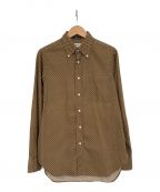 INDIVIDUALIZED SHIRTS（インディビジュアライズドシャツ）の古着「ボタンダウンシャツ」｜ベージュ