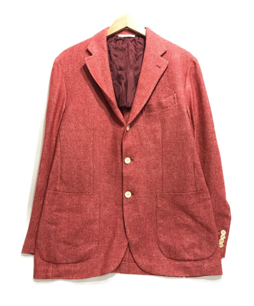 DEPETRILLO（デペトリロ）DEPETRILLO (デペトリロ) 3Bジャケット レッド サイズ:50の古着・服飾アイテム