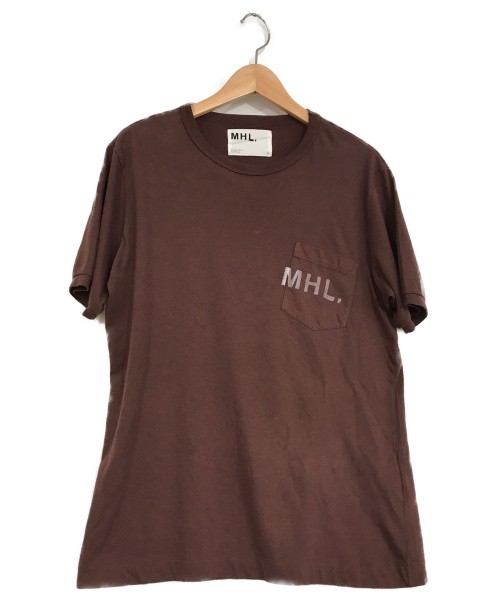 中古 古着通販 Mhl エムエイチエル ポケットtシャツ ブラウン サイズ Size L ブランド 古着通販 トレファク公式 Trefac Fashion