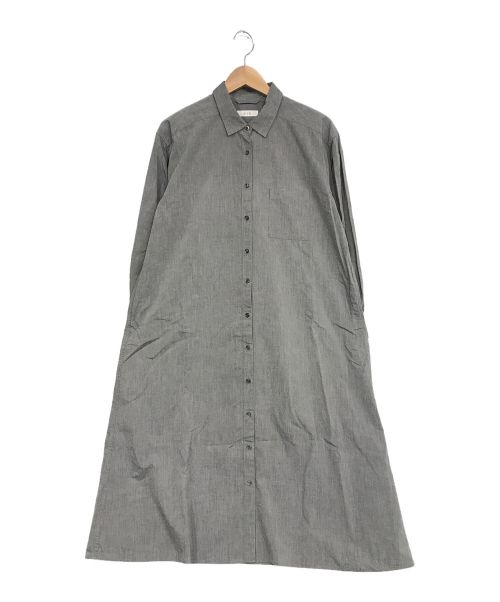 かぐれ（カグレ）かぐれ (カグレ) シャツワンピース グレー サイズ:SIZE FREEの古着・服飾アイテム