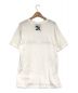 GUCCI (グッチ) ダメージ加工オーバーサイズコットン Tシャツ ホワイト サイズ:SIZE S：13800円