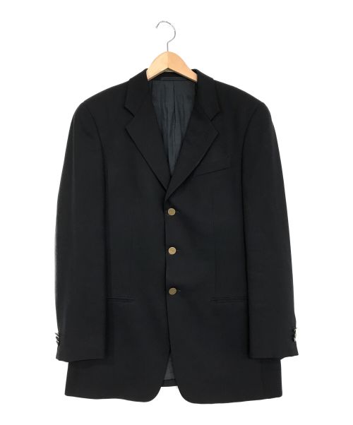 ARMANI COLLEZIONI（アルマーニ コレツィオーニ）ARMANI COLLEZIONI (アルマーニコレツィオーニ) 金釦3Bジャケット ネイビー サイズ:SIZE 3の古着・服飾アイテム