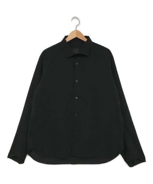DESCENTE ALLTERRAIN（デザイント オルテライン）Descente ALLTERRAIN (デザイント オルテライン) WIND SHIELD SEAMLESS L/S SHIRT ブラック サイズ:Lの古着・服飾アイテム