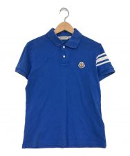 MONCLER (モンクレール) ポロシャツ ブルー サイズ:SIZE　S