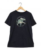 HUNTING WORLD（ハンティングワールド）の古着「プリントTシャツ」｜ネイビー